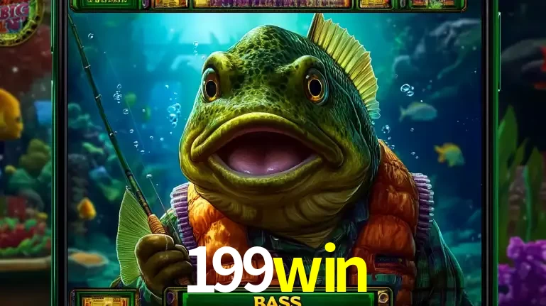 Personagem de peixe pescador do popular jogo de slot com tema de pescaria, uma das emocionantes opções de caça-níqueis para jogar e ganhar no cassino 199win.